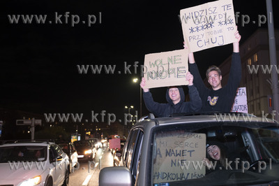 Gdynia. Protest samochodowy wobec kontrowersyjnego...