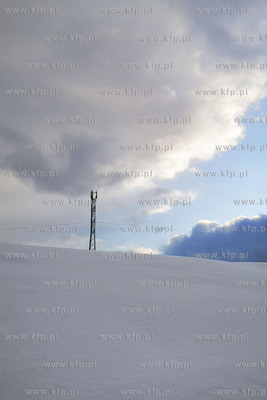 Zima w Gdańsku. Aleja Armii Krajowej.11.02.2021...