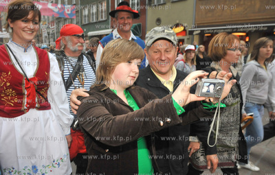 X Festiwal Dobrego Humoru w Gdansku. Parada Dlugim...