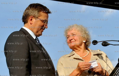 Zakonczenie kampanii wyborczej kandydata na urzad Prezydenta...