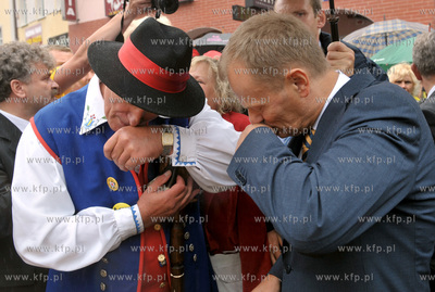 XIII Swiatowy Zjazd Kaszubow w Leborku. Gosciem Zjazdu...