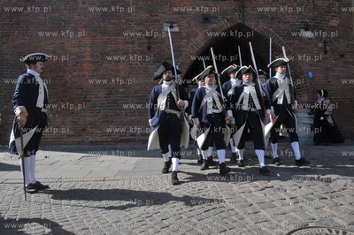 Gdańsk. Plac między Złotą Bramąi Katownią. Historyczna...