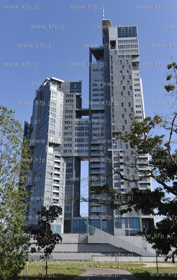 See Towers od strony ul. Waszyngtona. 19.09.2018 Fot....