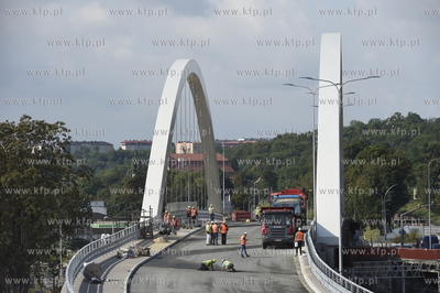 Próby obciążeniowe na Wiadukcie Biskupia Górka...