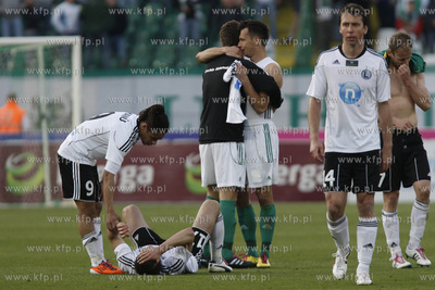 Gdansk. Mecz o mistrzostwo Ekstraklasy Lechia Gdansk...