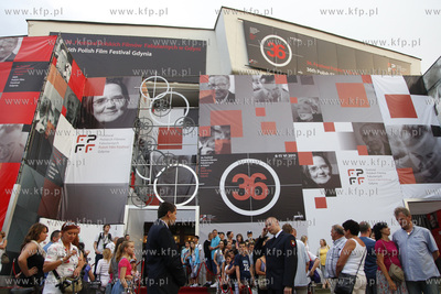 Gdynia. 36 Festiwal Polskich Filmow Fabularnych. Uczestnicy...