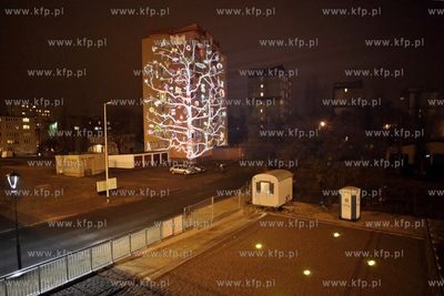 Gdansk. Dolne Miasto. Festiwal Narracje czyli wielkoformatowe...