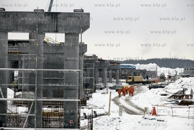 Gdansk. Trwa budowa Trasy Sucharskiego, która to ma...