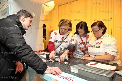 Gdansk. XXI Final Wielkiej Orkiestry Swiatecznej Pomocy....