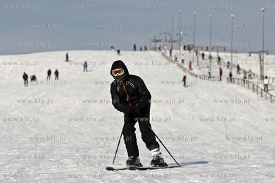 Stok narciarski w Trzepowie w okolicach Przywidza....