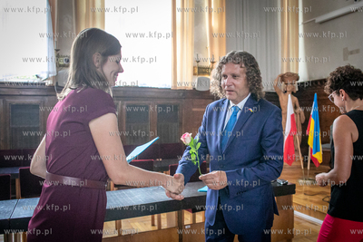 Urząd Miasta Sopotu. Uroczystość wręczenia nominacji...