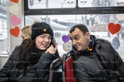 Gdański walentynkowy tramwaj.
14.02.2026
fot. Krzysztof...