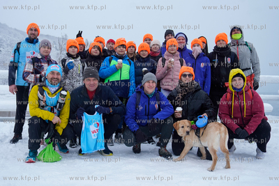 Gdynia Orłowo. Uczestnicy akcji Ultrakrew „Każdy...