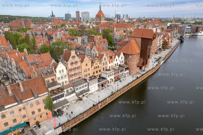 Zakończenie przebudowy Długiego Pobrzeża w Gdańsku....