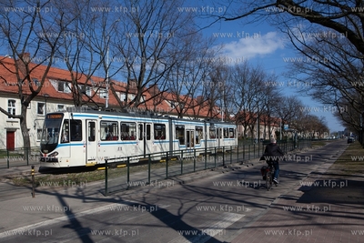 Gdańsk - Strzyża, przystanek Zamenhofa, tramwaj nr...