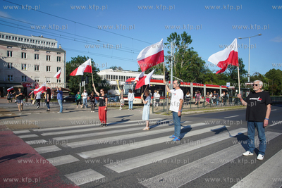 Gdańsk. 1 sierpnia w rocznicę Powstania Warszawskiego...