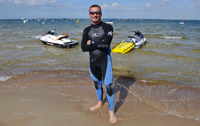 Plaza w Gdansku - Brzeznie . Jetskirace - Mistrzostwa...
