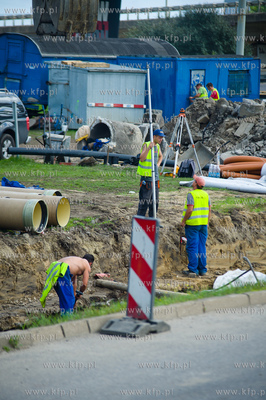 Gdansk. Remont torowiska przy wezle Kliniczna.
03.08.2011
fot....