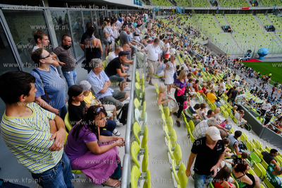 Gdansk Letnica. Dzien otwarty nowego gdanskiego stadionu...