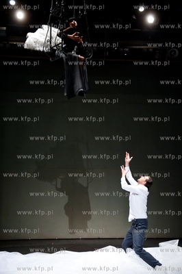 Gdansk. Teatr Wybrzeze. Proba do spektaklu pt Nie -...