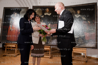 Gdansk. Muzeum Narodowe, oddział Sztuki Dawnej. Uroczystosc...