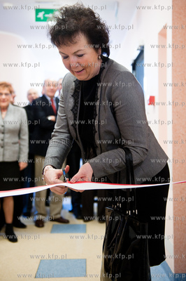 Gdansk. Uroczystosc otwarcia Zespolu Chirurgii wraz...