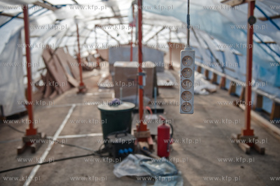 Gdansk. Stocznia Remontowa. Pierwsza od czasu wodowania...