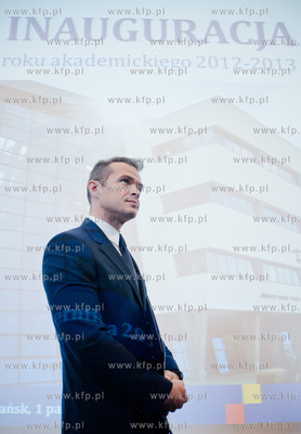 Gdansk. Nowo otwart wydzial Biologii Uniwersytetu Gdanskiego....