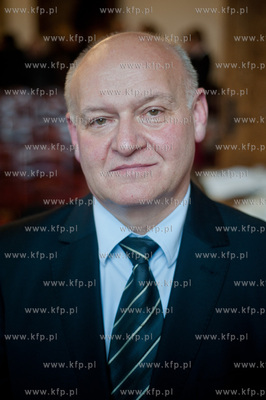 Gdansk. Ratusz Glownego Miasta. Uroczystosc wreczenia...