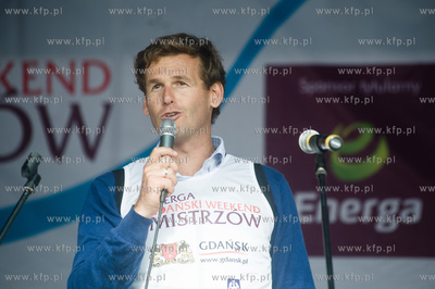 Gdansk. Pobrzeze Rybackie. Energa Gdanski Weekend Mistrzow....