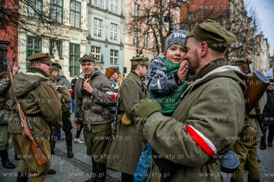 Gdansk. Narodowy Dzien Pamieci Zolnierzy Wykletych....