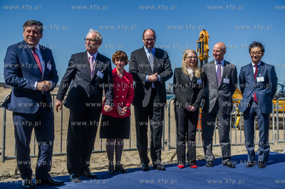 Gdansk. Terminal kontenerowy DCT. Uroczystosc inauguracji...