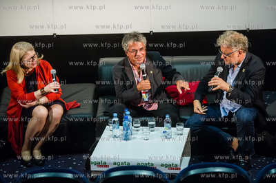 Gdynia. Festiwal Filmow w Gdyni. Spotkanie ze Slawomirem...