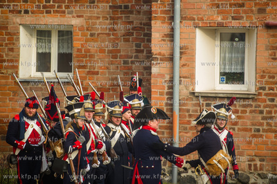 Tczew. Okolice murow obronnych. Piata inscenizacja...