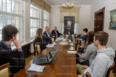 Gdańsk. Siedziba Pracodawców Pomorza. Spotkanie prasowe...