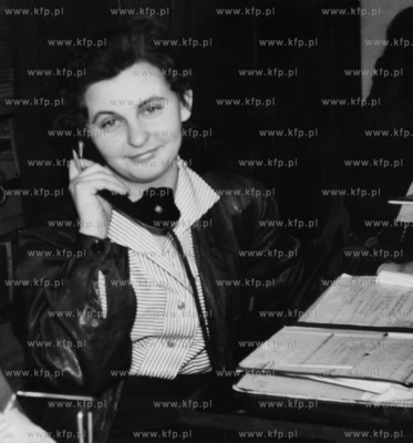 Telefonistka z popularnej na Wybrzezu informacji telefonicznej...