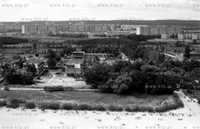 Dzielnice Gdansk Zabianka i Jelitkowo widziane z lotu...