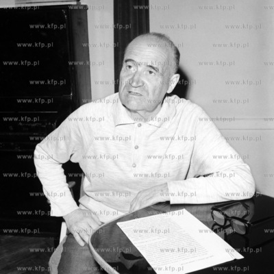 Jerzy Kreczmar, rezyser teatralny. 
13.05.1976
3maj76_z.kosycarz_p21
Fot....