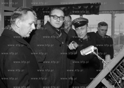 Stanisław Kociołek, I sekretarz KW PZPR w Gdańsku...