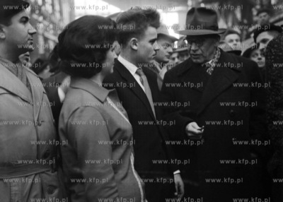 Wizyta I sekretarza KC PZRP Władysława Gomułki w...