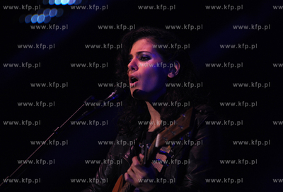 Gdansk. Plac zebran Ludowych. Scena letnia. Koncert...