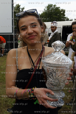 Ostroda Reggae Festiwal 2009. Sara Brylewska - zdobywczyni...