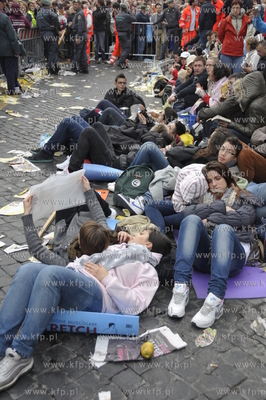 Watykan plac Sw Piotra - w dniu uroczystosci beatyfikacji...