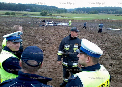 Katastrofa smiglowca ROBINSON R44 RAVEN II w Wygoninie...