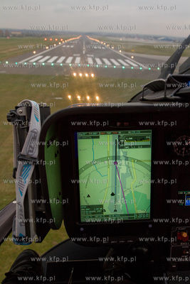 Na dyzurze w Lotniczym Pogotowiu Ratunkowym w Gdansku....