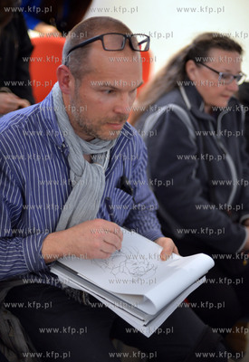 Otwarcie czytelni scenariuszy w Gdynskiej Szkole Filmowej....