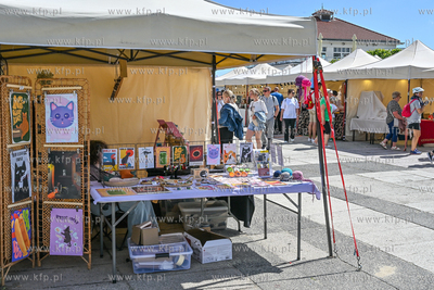 Sopot. Skwer Kuracyjny k. Molo. Festiwal Rękodzieła...