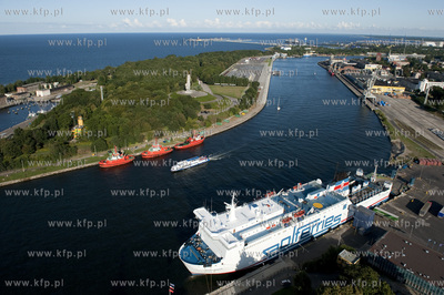 Westerplatte z lotu ptaka. 23.08.2009 fot. Kacper Kowalski...
