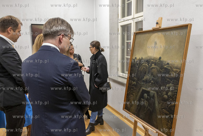 Wernisaż wystawy prac Zdzisława Beksińskiego w Domu...