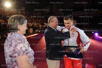 Gdansk, hala widowiskowa AWFiS. Wielka gala konczaca...